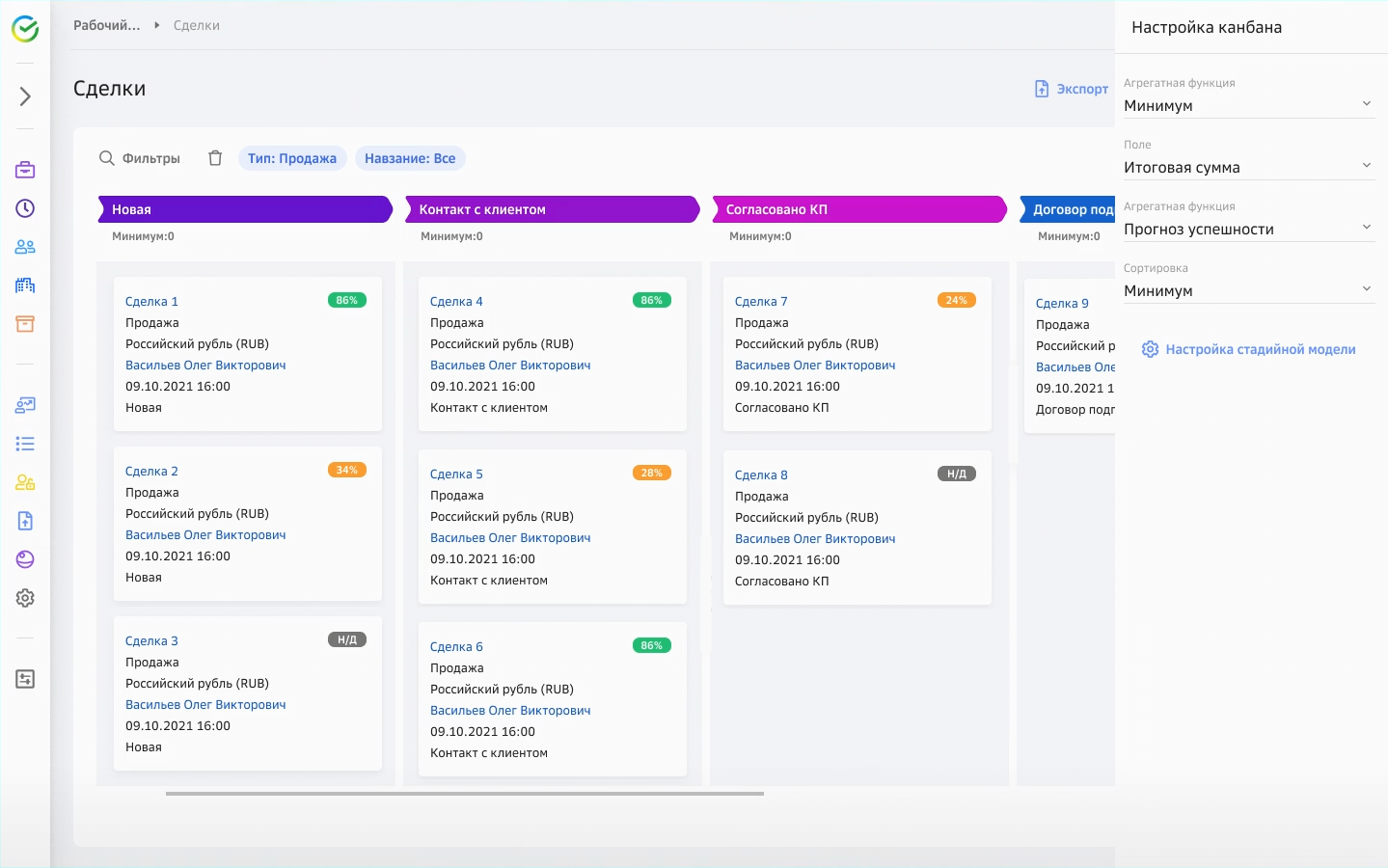 Платформа SberCRM